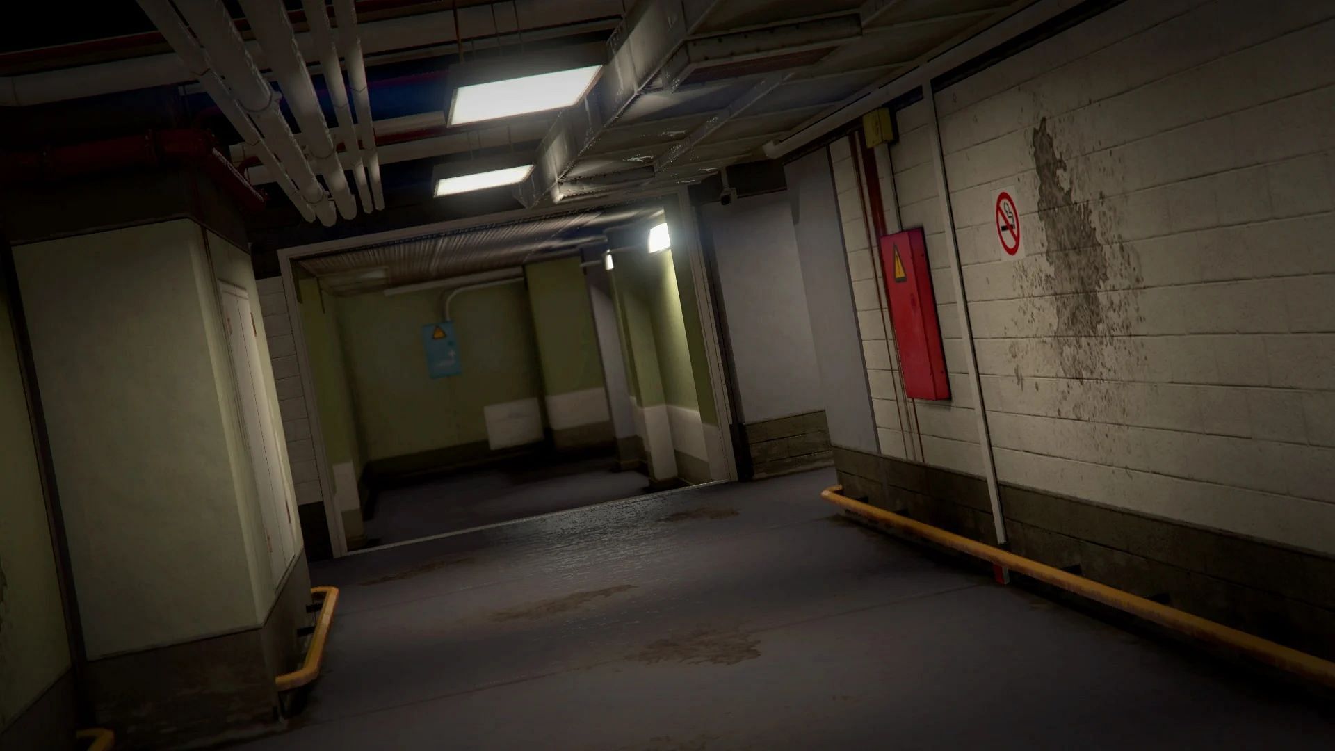 Another screenshot from the alien bunker cut content mod (Image via LS:MP Team x G&N's Studio || gta5-mods.com)